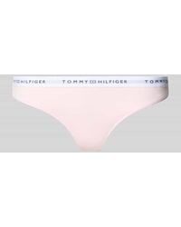 Tommy Hilfiger - String aus Baumwoll-Mix - Lyst