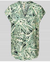 Soya Concept - Bluse mit V-Ausschnitt Modell 'Ena' - Lyst