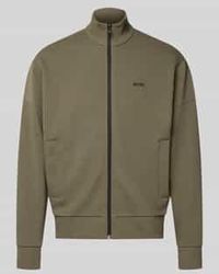 BOSS - Boss Sweatvesten - Lyst