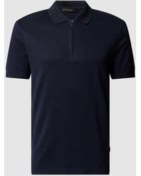 Windsor. - Regular Fit Poloshirt mit Label-Detail - Lyst