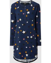 DKNY - Nachthemd mit Sternenmuster - Lyst