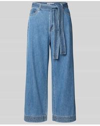 Vero Moda - Wide Fit Jeans Culotte aus reiner Baumwolle Modell 'KATHY' - Lyst