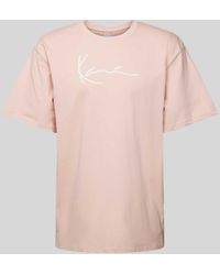 Karlkani - T-shirt Met Labelprint - Lyst