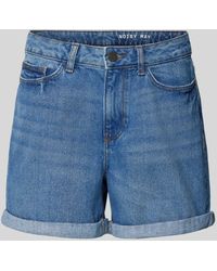 Noisy May - Regular Fit Jeansshorts im 5-Pocket-Design Modell 'SMILEY' - Lyst