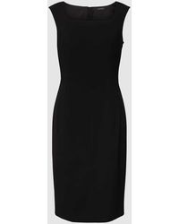 Comma, - Knielanges Kleid mit Square-Neck-Ausschnitt Modell 'neuer GJ' - Lyst