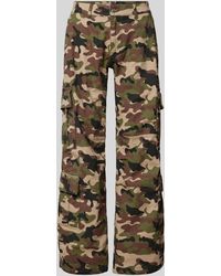 Review - Baggy Fit Cargohose mit Camouflage-Muster - Lyst
