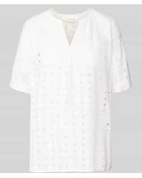 Milano Italy - Regular Fit Blouseshirt Van Puur Katoen - Lyst