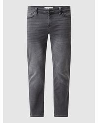 Guess Slim Fit Jeans mit Stretch-Anteil Modell 'Angels' - Grau