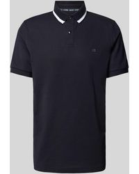 Christian Berg Men - Regular Fit Poloshirt Met Logoprint - Lyst
