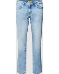 Only & Sons Jeans Met Labeldetails, Model 'sweft' - Blauw