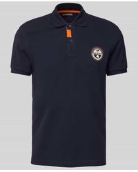 Napapijri - Regular Fit Poloshirt mit Label-Stitching Modell 'CLANIS' - Lyst
