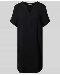 Tom Tailor - Oversized Minikleid aus reiner Viskose - Lyst