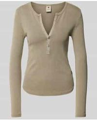 G-Star - Shirt Met Lange Mouwen En V-hals - Lyst