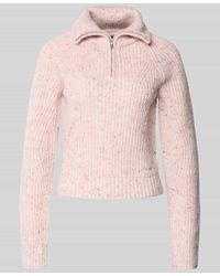 Tommy Hilfiger - Regular Fit Troyer mit Wollanteil Modell 'NEP' - Lyst