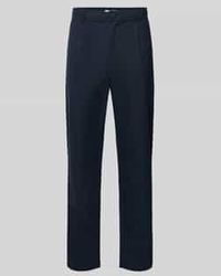 Samsøe & Samsøe - Regular Fit Bandplooibroek Met Elastische Band - Lyst