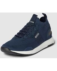 BOSS - Sneaker Mit Label-Details Modell 'Titanium_Runn' - Lyst