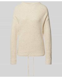 Jake*s - Oversized Strickpullover mit gerippten Abschlüssen - Lyst