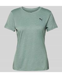 PUMA - T-Shirt Mit Label-Print Modell 'Heather' - Lyst