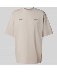 PEGADOR - Oversized T-Shirt mit Label-Print Modell 'BROOKE' - Lyst