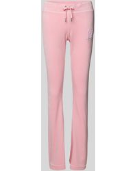 Juicy Couture - Sweatpants Met Labelstitching - Lyst