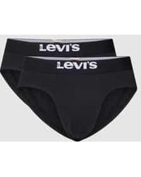 Levi's - Slip Met Labeldetail, Model 'Solid Basic' - Lyst