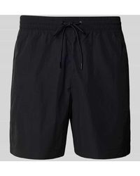 Calvin Klein - Regular Fit Badeshorts Im Double-Layer-Look - Lyst