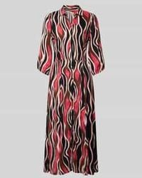 Soya Concept - Regular Fit Midi-Jurk Van Pure Viscose Model 'Cammi' - Lyst