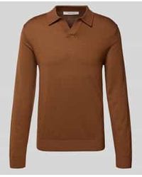 SELECTED - Regular Fit Poloshirt Van Zuivere Wol, Model 'Tray' - Lyst