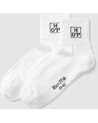 Marc O' Polo - Sokken Met Labeldetail - Lyst