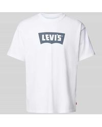 Levi's - T-Shirt mit Label-Print - Lyst