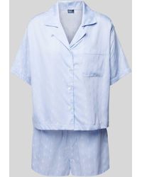 Polo Ralph Lauren - Pyjama mit Allover-Logo-Muster - Lyst