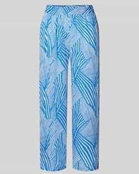 Smith & Soul - Straight Leg Stoffen Broek Met Elastische Band - Lyst