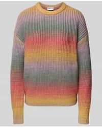 Jake*s - Relaxed Fit Gebreide Pullover Met Wol - Lyst