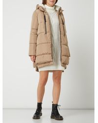 ONLY Gewatteerde Jas Met Capuchon, Model 'nora' - Naturel