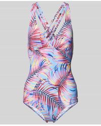 Lascana - Badeanzug mit floralem Muster Modell 'Breese' - Lyst