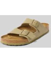 Birkenstock - Slippers Van Leer Met Doornsluiting - Lyst