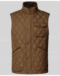Polo Ralph Lauren - Weste mit Stehkragen - Lyst
