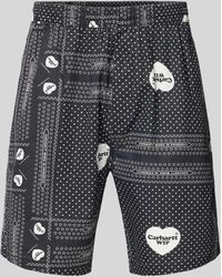 Carhartt - Regular Fit Shorts mit elastischem Bund Modell 'HEART BANDANA' - Lyst