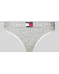 Tommy Hilfiger - String aus Baumwoll-Mix - Lyst