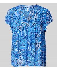 ONLY - Bluse mit Paisley-Muster Modell 'VENEDA' - Lyst