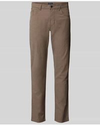 Christian Berg Men - Tapered Fit Chino mit Strukturmuster - Lyst