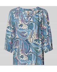 Soya Concept - Bluse mit Paisley-Muster Modell 'Donia' - Lyst