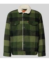 Levi's - Relaxed Fit Overhemdjack Met Teddyvoering Model 'Lare' - Lyst
