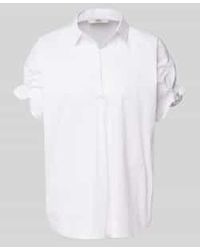 0039 Italy - Regular Fit Blouse Met 1/2-mouwen - Lyst