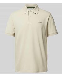 GANT - Regular Fit Poloshirt mit Label-Stitching - Lyst