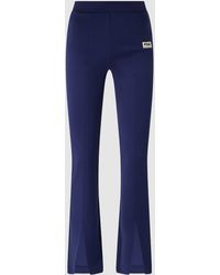 Damen Bekleidung Hosen und Chinos Lange Hosen Fila Synthetik Hose Aus Nylon Mit Logo vanessa in Blau 