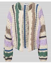 Jake*s - Cardigan Mit Ballonärmeln - Lyst