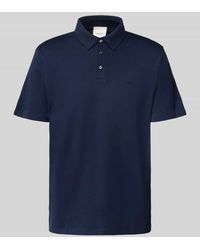 Calvin Klein - Relaxed Fit Poloshirt mit Logo-Stitching Modell 'SUPIMA' - Lyst