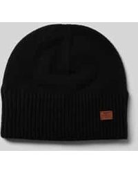 Barts - Beanie Met Labelapplicatie, Model 'Lacke' - Lyst