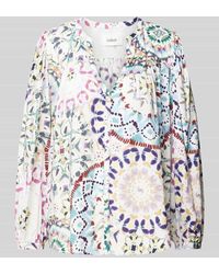 Ba&sh - Bluse aus Viskose mit V-Ausschnitt Modell 'LUIGI' - Lyst